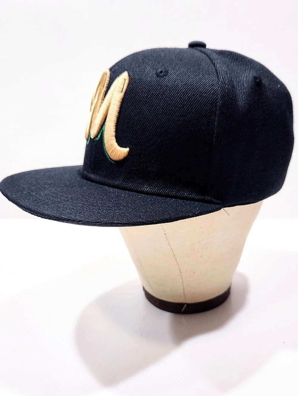 Black Mexico Snap Back Hat Mexico Flag Embroidery Hat Gorra De México Bordada